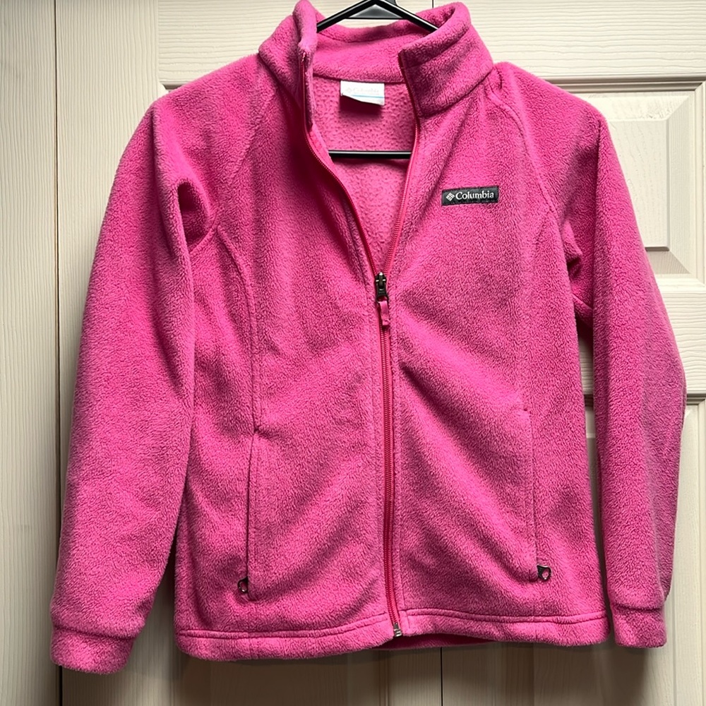Little kids Columbia fleece jacket size medium